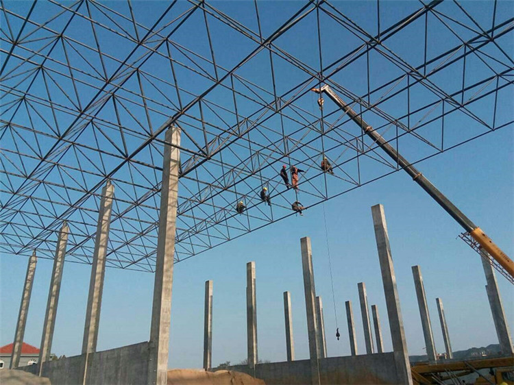 惠州加气站钢结构网架案例10